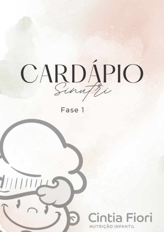 Cardápio SINUTRI Fase 1